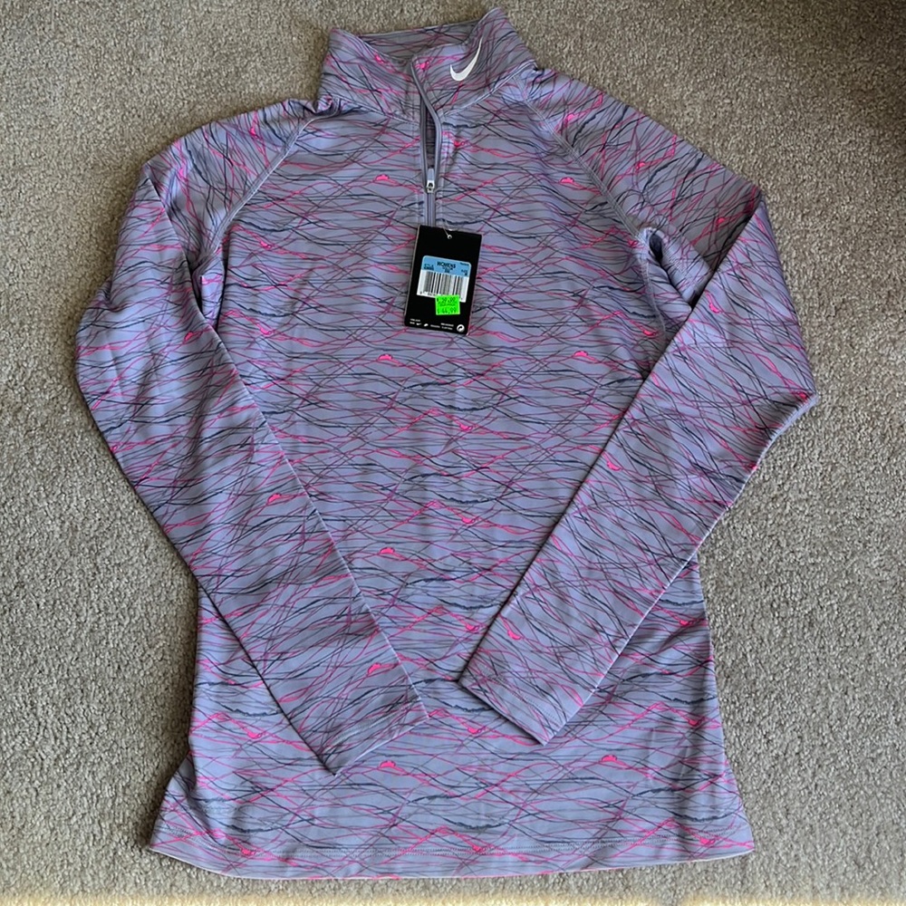 Nike training stay warm 1/4 zip pullover.